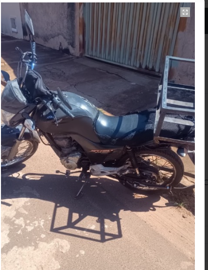 01 MOTOCICLETA HONDA/CG 160 START | ANO/MOD: 2021/2022 | PLCA RTI3G73 — Imagem